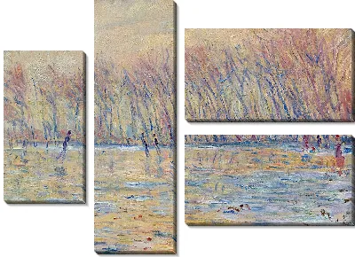 Картина Фигуристы в Живерни