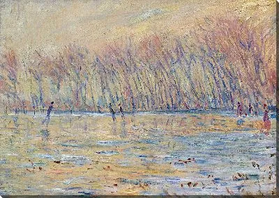 Картина Фигуристы в Живерни