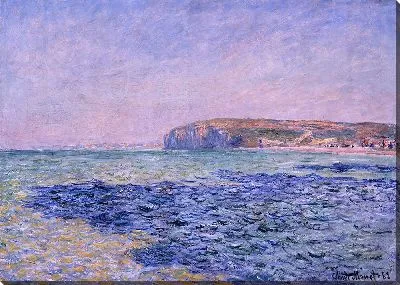 Картина Тени на море. Скалы в Пурвиле.