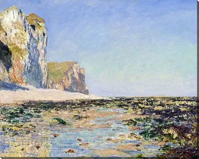 Картина Берег моря и скалы Пурвиля утром