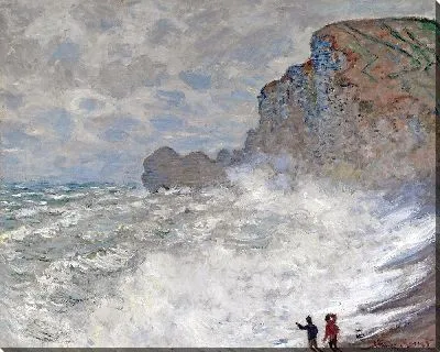 Картина Непогода в Этрета