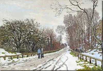 Картина Дорога к ферме Сен-Симеон, Онфлер.