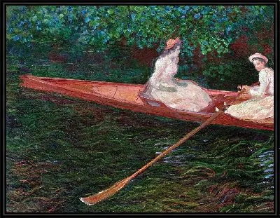 Картина Каноэ на Эпте