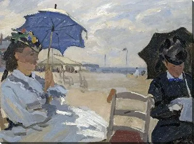 Картина Пляж в Трувиле