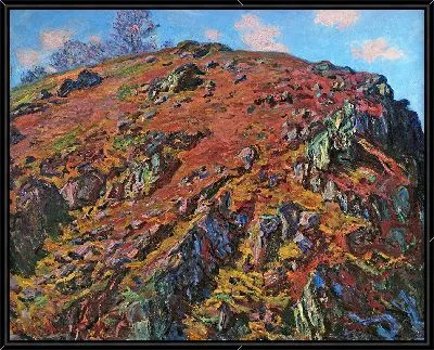 Картина Исследование горных пород, Крез-ле-Блок