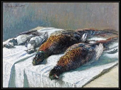 Картина Натюрморт с фазанами и ржанками