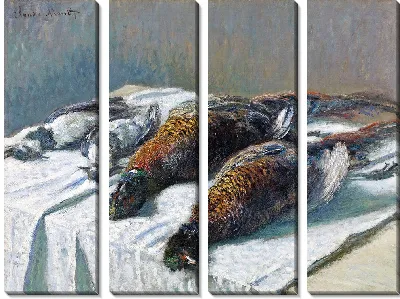 Натюрморт с фазанами и ржанками