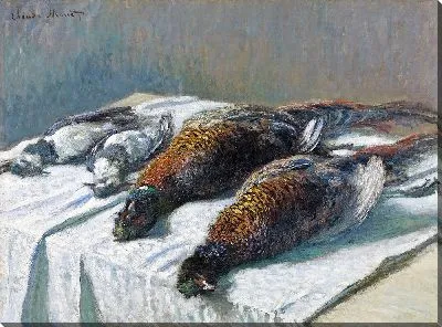 Натюрморт с фазанами и ржанками