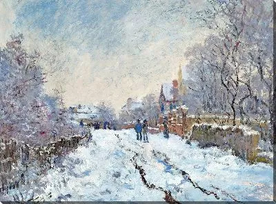 Картина Снежная сцена в Аржантёе