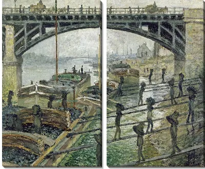 Картина Угольщики