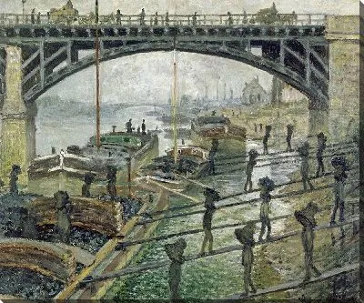 Картина Угольщики