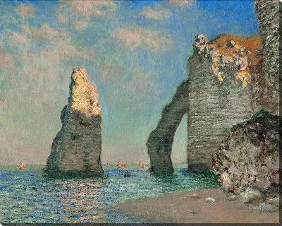 Картина Скалы в Этрета