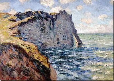 Картина Утёс Аваль, Этрета