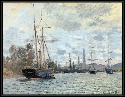 Картина Сена близ Руана