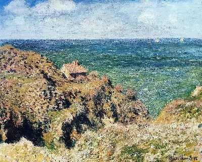 Картина Тропа на скале в Варанжевиле