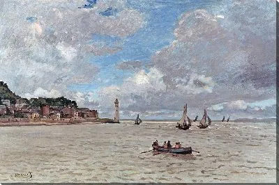 Картина Маяк в Онфлёре