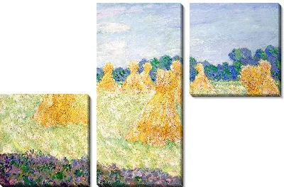 Картина Молодые дамы из Живерни, Солнечный эффект
