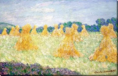 Картина Молодые дамы из Живерни, Солнечный эффект