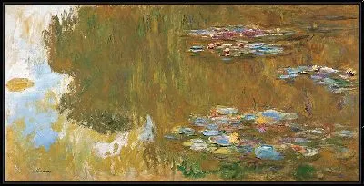 Картина Пруд с водяными лилиями, ок. 1917-19 гг.