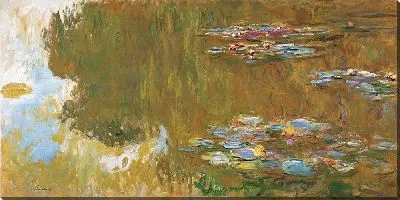 Картина Пруд с водяными лилиями, ок. 1917-19 гг.