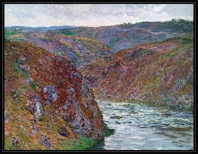 Картина Долина Крез (серый день)