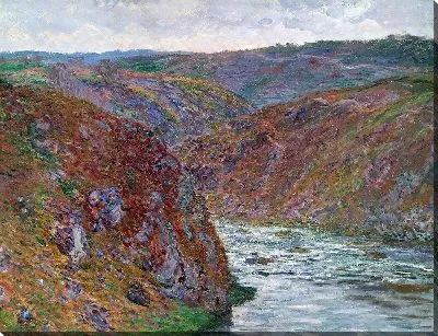 Картина Долина Крез (серый день)