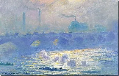 Картина Мост Ватерлоо-3