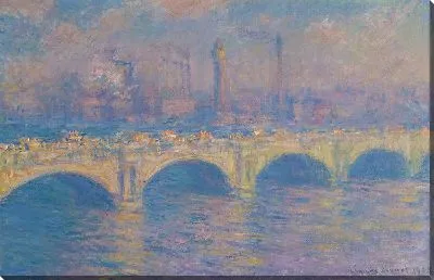 Картина Мост Ватерлоо, Лондон - 2