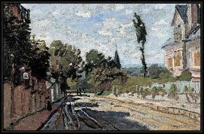 Картина Деревенская улица