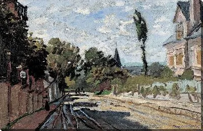 Картина Деревенская улица