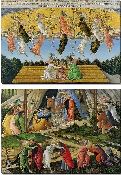 Картина Мистическое рождество (Mystic nativity)