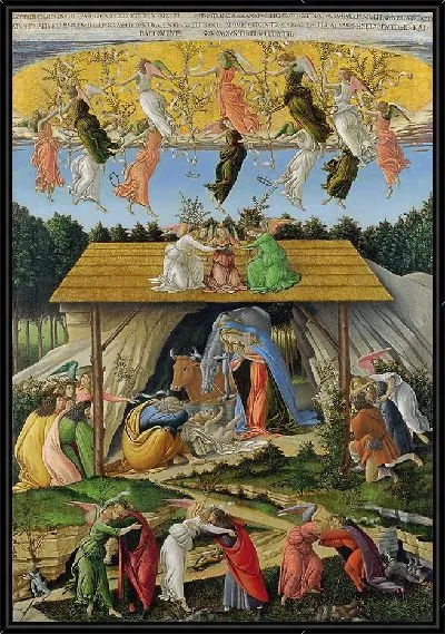Картина Мистическое рождество (Mystic nativity)