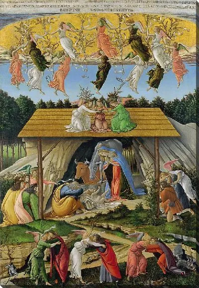 Картина Мистическое рождество (Mystic nativity)