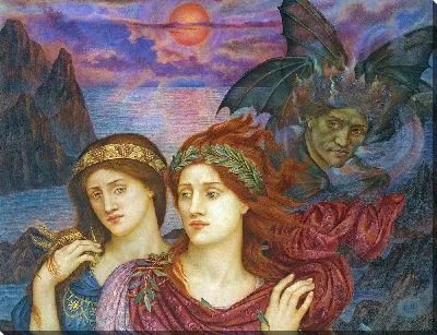 Картина Видение (1914)