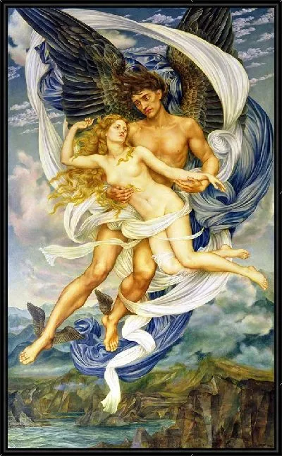 Картина Борей и Орифия (около 1896 г.)