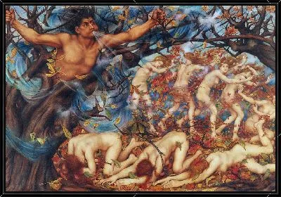 Борей и опавшие листья (1910)