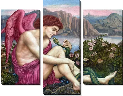 Ангел со змеей