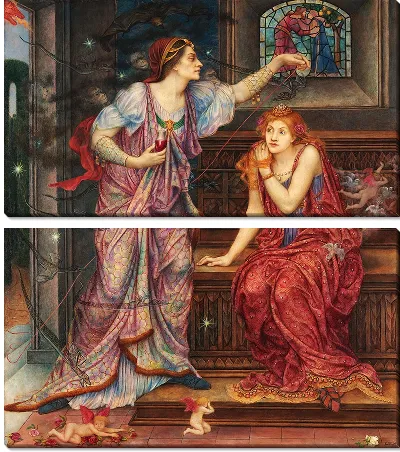 Королева Элеонора и прекрасная Розамунда (1880-1919)