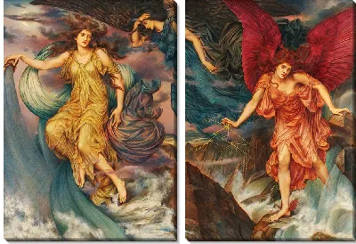 Картина Духи бури (около 1900 г.)