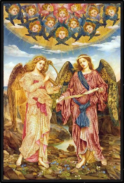 Картина Глория в Excelsis (1893)