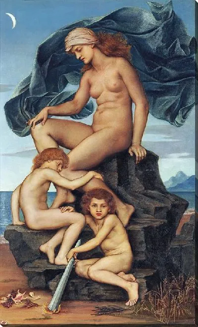 Картина Сын и смерть детей ночи (1883)