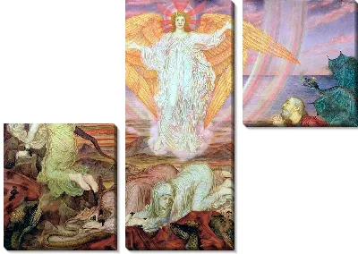 Картина Смерть дракона (около 1914 г.)