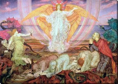 Картина Смерть дракона (около 1914 г.)