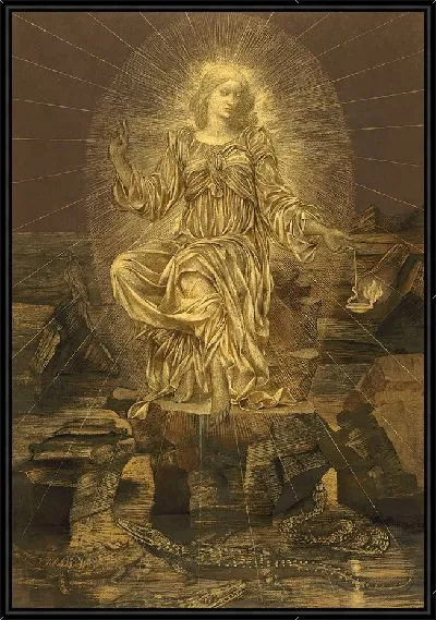 Картина Свет во ть светмеит, и тьма его не объяла