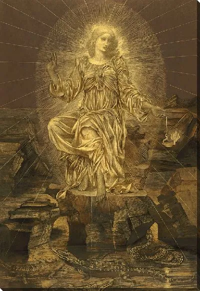 Картина Свет во ть светмеит, и тьма его не объяла