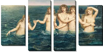 Картина Морские девы (ок. 1885-1886)