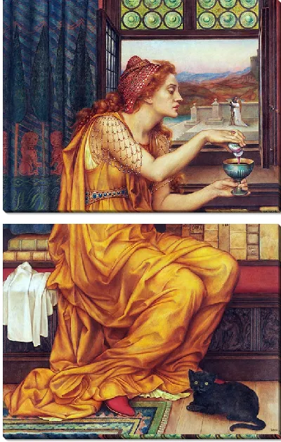 Картина Любовное зелье (1903)