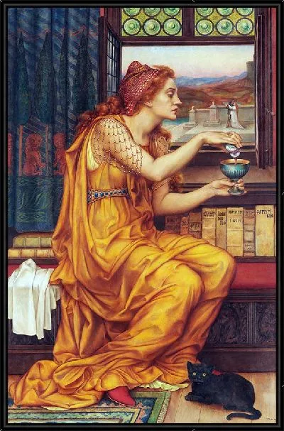 Картина Любовное зелье (1903)