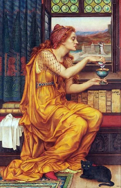 Картина Любовное зелье (1903)