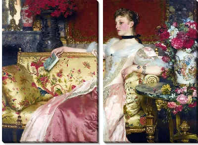 Картина Минута отдыха (1890)